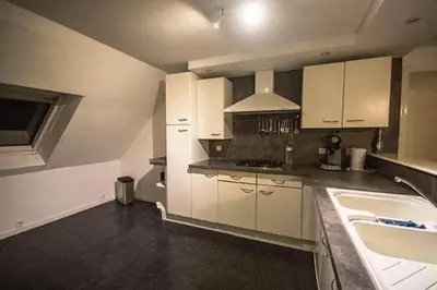 Cuisine ou kitchenette dans l'établissement Christiane and Danys cottage Nice apartment for 4 people