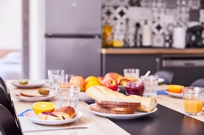 Nourriture dans l'appartement ou à proximité