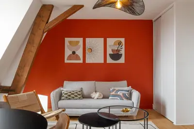 Coin salon dans l'établissement CityHeart by Max - Prime Spot, Full of Charm