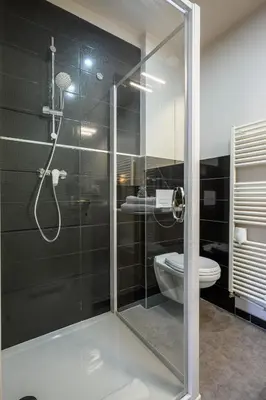 Salle de bains dans l'établissement Le Viette