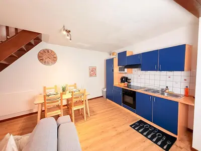 Cuisine ou kitchenette dans l'établissement Cocon des Vignerons - Turckheim - Route des Vins