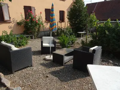 Jardin de l'établissement Chez Famille RENTZ