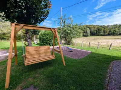 Jardin de l'établissement Appartement rénové au pied des Mille Étangs, 3 chambres - FR-1-583-410