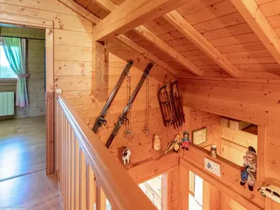 Plan de l'établissement Chalet typiquement franc-comtois avec Wifi et cheminée à Étobon - FR-1-583-405