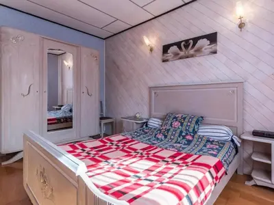 Un ou plusieurs lits dans un hébergement de l'établissement Charmant pavillon au calme, idéal pour famille ou amis près des Vosges - FR-1-583-421