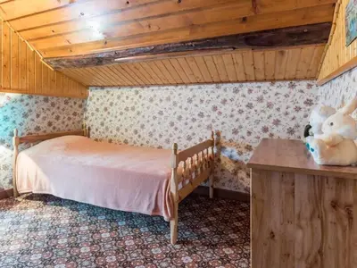 Un ou plusieurs lits dans un hébergement de l'établissement Charmante maison indépendante au cœur des Vosges Saônoises - FR-1-583-483