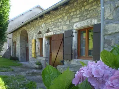 Jardin de l'établissement Ancienne ferme rénovée dans les Vosges - FR-1-583-487
