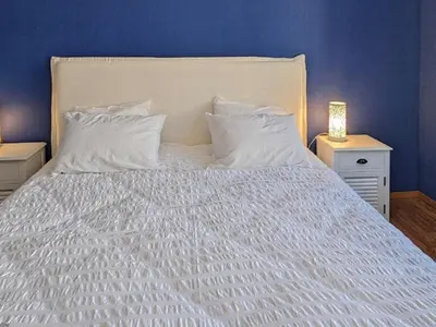 Un ou plusieurs lits dans un hébergement de l'établissement L'Échappée : Gîte Authentique avec Spa à Faucogney-et-la-Mer - FR-1-583-495