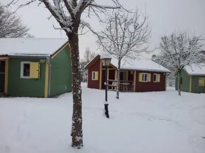L'établissement Chalet Edelweiss au cœur de la nature vosgienne - FR-1-583-441 en hiver
