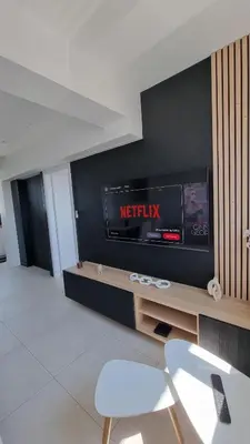Télévision ou salle de divertissement dans l'établissement Sur la savoureuse - Le 54