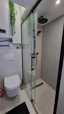 Salle de bains dans l'établissement Sur la savoureuse - Le 21