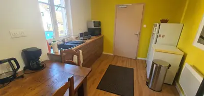 Cuisine ou kitchenette dans l'établissement Cramiland - Appart 02 Ohnenheim