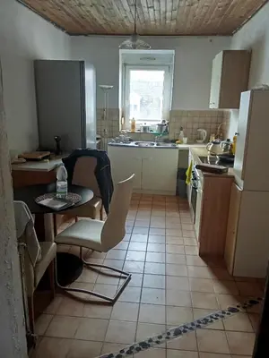 Cuisine ou kitchenette dans l'établissement Chambre Zimmer Room