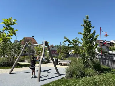 Aire de jeux pour enfants de l'établissement Studio Bartenheim proche de Bale
