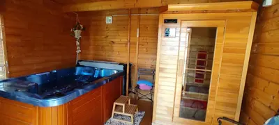 Plan de l'établissement Charmante suite avec SPA sur la propriété