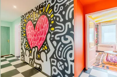 Un ou plusieurs lits dans un hébergement de l'établissement PopArt by AlsacePulse