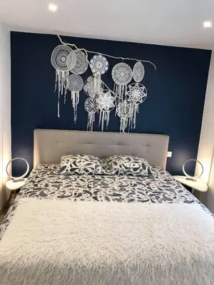Un ou plusieurs lits dans un hébergement de l'établissement Agrita Home