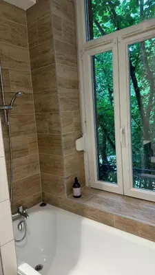 Salle de bains dans l'établissement Villa Bartholdi