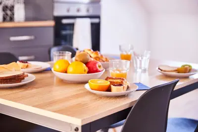 Nourriture dans l'appartement ou à proximité