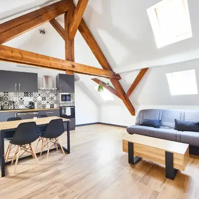 TH 102 Appartement F2 en duplex tout confort 1 à 3 personnes