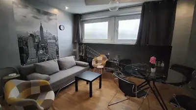 Coin salon dans l'établissement Plain-pied, à 2 pas du château