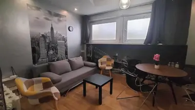 Coin salon dans l'établissement Plain-pied, à 2 pas du château