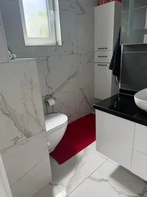Salle de bains dans l'établissement Villa