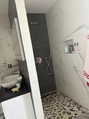 Salle de bains dans l'établissement Villa