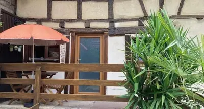 Terrasse ou espace extérieur de l'établissement Le studio