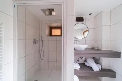 Salle de bains dans l'établissement Le studio