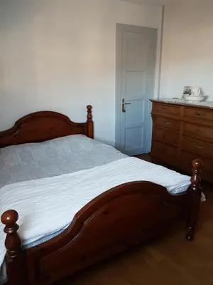 Un ou plusieurs lits dans un hébergement de l'établissement Grand appartement centre ville