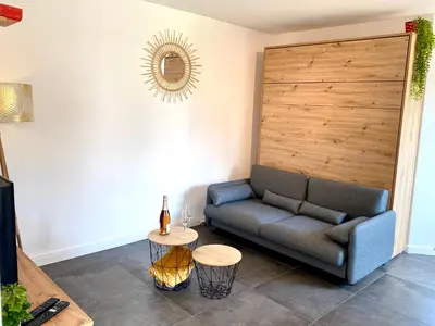 Coin salon dans l'établissement Le Petit Letzenberg
