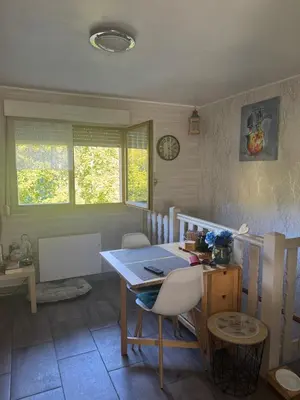 Coin salon dans l'établissement Appartement de charme 3 pièces