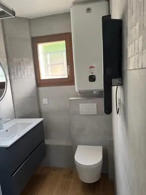 Salle de bains dans l'établissement Appartement de charme 3 pièces