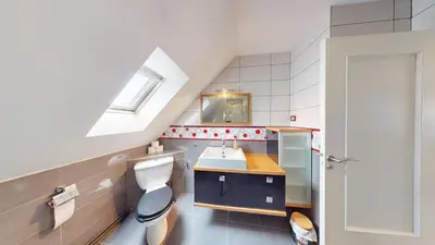 Cuisine ou kitchenette dans l'établissement La Cedraie