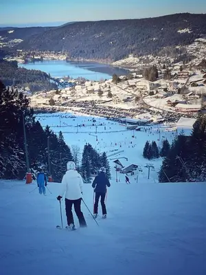 L'établissement Le Refuge en hiver
