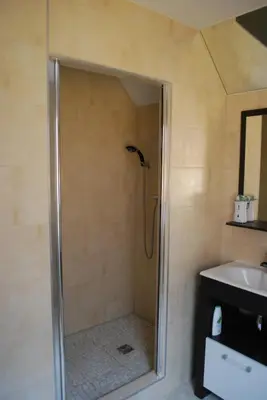 Salle de bains dans l'établissement la grange