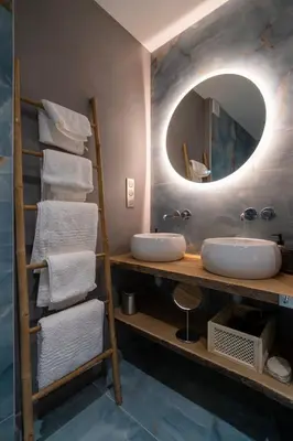 Salle de bains dans l'établissement Apartment 2 Bedrooms & Terrace - Fully Air-Conditioned - King Size Beds