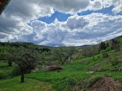 Paysage naturel près de la maison de vacances