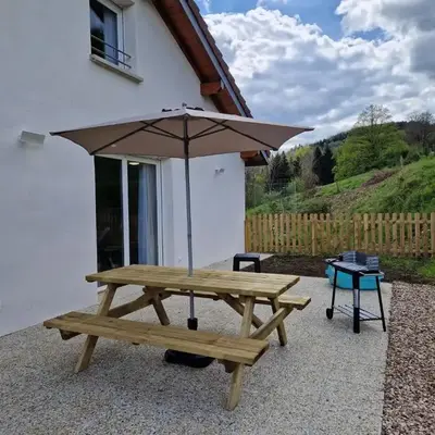 Appartement rénové Au Rain Grébatte avec terrasse