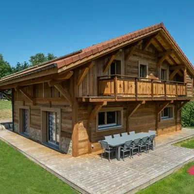 Coeur de Marie chalet d'exception avec sauna Gérardmer Le Domaine des Fleurs