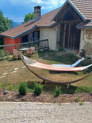 Jardin de l'établissement Le pigeonnier des cyclo courgettes