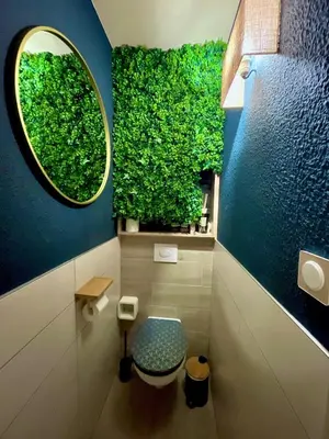 Salle de bains dans l'établissement L écrin vosgien