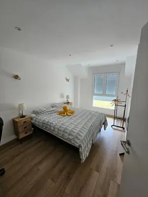Un ou plusieurs lits dans un hébergement de l'établissement Maison proche ville, proche gare
