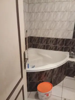 Salle de bains dans l'établissement Room chambre Zimmer in einer Wohnung