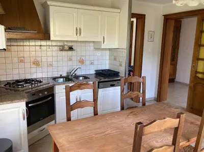 Cuisine ou kitchenette dans l'établissement Le Gîte d'Orion