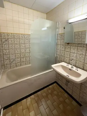 Salle de bains dans l'établissement Le Gîte d'Orion