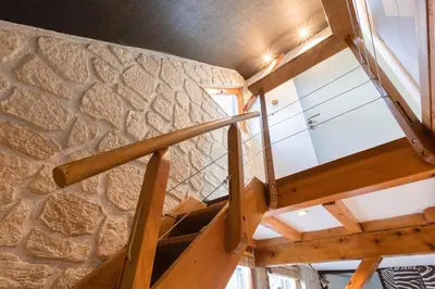 Plan de l'établissement Gîte 3 étoiles avec sauna individuel chez Chanchan de 1 a 6 personnes
