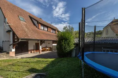 Piscine de l'établissement Appartement Denise - base idéale pour explorer l'Alsace, emplacement privilégié entre vignes et Vosges ou située à proximité