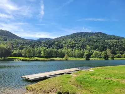 Paysage naturel près de la maison de vacances